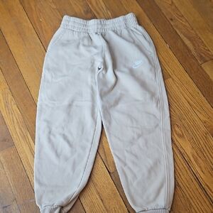 Nike Kids Beige Jogger Pants